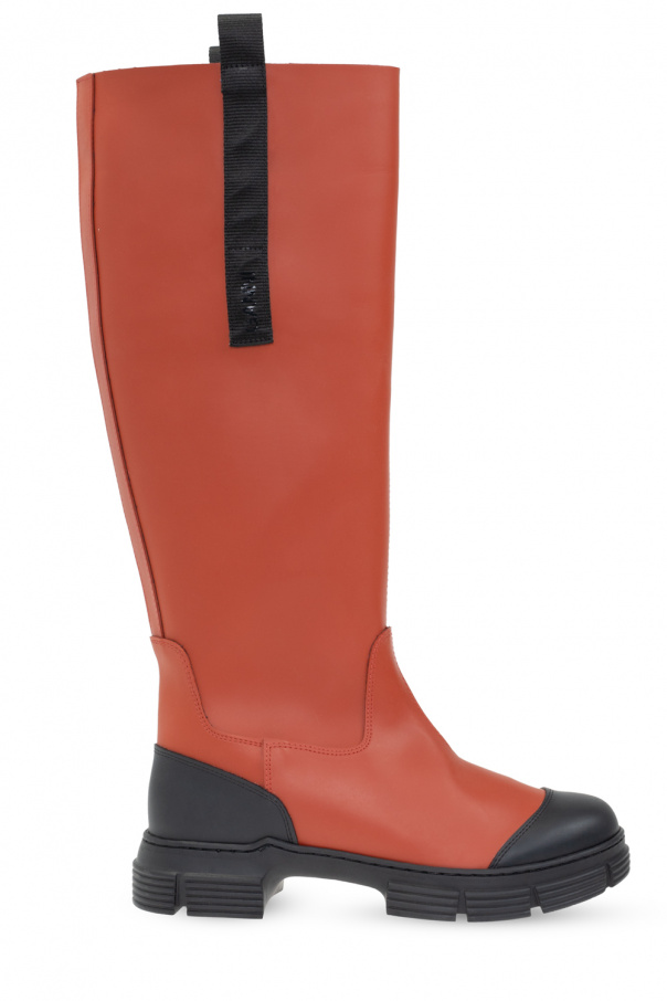 Ganni Rain boots with logo